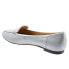 Фото #5 товара Trotters Ember T1853-020 Womens Gray Leather Slip On Loafer Flats Shoes