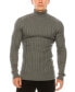 Фото #1 товара Men's Modern Ribbed Sweater