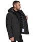 Фото #3 товара Men's Flextech Stretch Water-Resistant Hooded Stadium Jacket