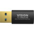 Фото #2 товара Vision TC-USB3AC/BL - Cable adapter - Black - USB C - USB 3.0 A - 15 mm - 31 mm - 7.4 mm