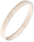 Gold-Tone Logo Bangle Bracelet