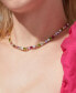 Фото #3 товара Eliot Danori 18k Gold-Plated Multicolor Mixed Stone 16" Tennis Necklace, Created for Macy's