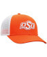 Фото #4 товара Men's Orange, White Oklahoma State Cowboys Trucker Snapback Hat