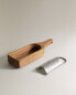 Grater with wooden base