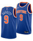 Фото #1 товара Men's RJ Barrett New York Knicks Icon Swingman Jersey