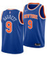 Men's RJ Barrett New York Knicks Icon Swingman Jersey