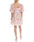Фото #2 товара Crosby By Mollie Burch Hunter Linen-Blend Mini Dress Women's