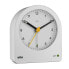 Фото #1 товара Braun BC22 - Quartz alarm clock - Round - White - Yellow - 12h - Buzzer - Battery