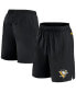 ფოტო #1 პროდუქტის Men's Black Pittsburgh Penguins Authentic Pro Tech Shorts