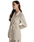 ფოტო #4 პროდუქტის Women's Tie-Waist Peak Lapel Blazer