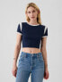 Фото #1 товара Modern Rib Cropped T-Shirt