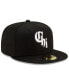 Головной убор New Era мужской черный Chicago White Sox 2021 City Connect 59FIFTY Fitted Hat Черный, 7 - фото #2