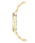ფოტო #3 პროდუქტის Women's Gold-Tone Blush Link Bracelet Watch 37mm