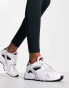 Nike Air Huarache trainers in white, black and grey