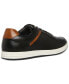 ფოტო #3 პროდუქტის Men's M-Bassil Perforated Faux-Leather Sneakers