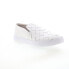 Фото #2 товара Robert Graham Erosion RG5611S Mens White Leather Lifestyle Sneakers Shoes