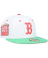 Фото #5 товара Men's White, Green Boston Red Sox 1999 MLB All-Star Game Watermelon Lolli 59FIFTY Fitted Hat