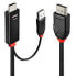 Фото #9 товара Lindy 41500 - 3 m - HDMI + USB Type-A - DisplayPort - Male - Male - Straight