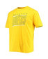 ფოტო #3 პროდუქტის Men's Green, Gold Oakland Athletics Meter T-shirt and Shorts Sleep Set