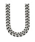 Chisel stainless Steel Oxidized 13.75mm 24 inch Curb Chain Necklace