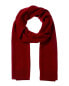 Фото #1 товара Qi Cashmere Jersey Cashmere Scarf Men's Red Os