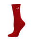 Women's Crimson, White Alabama Crimson Tide 2-Pack Quarter-Length Socks