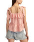 ფოტო #2 პროდუქტის Women's Cotton Eyelet Dancing Bears Tank Top