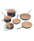 Фото #1 товара Extended Life Premium Ceramic 9-Piece Cookware Set