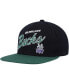 Men's Black, Hunter Green Milwaukee Bucks Team Script 2.0 Fitted Hat