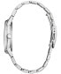 ფოტო #2 პროდუქტის Eco-Drive Men's Classic Stainless Steel Bracelet Watch 40mm