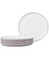 Фото #1 товара Colortex Stone Stax Dinner Plates, Set of 4