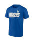 Фото #3 товара Men's Royal, White Los Angeles Dodgers Player Pack T-shirt Combo Set