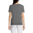 Фото #4 товара Women's Relaxed Supima Cotton Short Sleeve Crewneck T-Shirt