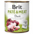 Фото #1 товара BRIT Pate And Meat With Duck 800g Wet Dog Food