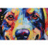 Фото #3 товара Картина Home ESPRIT современный Пёс 80 x 3 x 80 cm (2 штук)