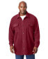 ფოტო #1 პროდუქტის Big & Tall Microfleece Shirtjacket