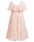 Фото #1 товара Платье для малышей Nannette Платье средней длины из металлического шифона с тире