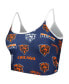 Фото #3 товара Топ спортивный Concepts Sport женский бюстгальтер для отдыха с прорывом Chicago Bears, синий, вязаный