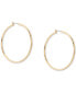 ფოტო #10 პროდუქტის Two-Tone 3-Pc. Set Textured Hoop Earrings