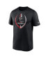 Фото #3 товара Men's Black Atlanta Falcons Icon Legend Performance T-shirt