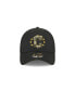 Фото #3 товара Men's Black Cleveland Guardians 2024 Armed Forces Day 39THIRTY Flex Hat