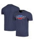 Фото #1 товара Men's Navy Distressed Chevrolet Brass Tacks T-shirt
