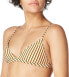 Фото #1 товара Roxy 281870 Women's Printed Beach Classics Fixed Tri Bikini Top, Size Small