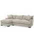 Фото #1 товара Rhyder 2-Pc. Fabric Sectional Sofa with Chaise, Created for Macy's