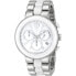 Movado Chronograph White Dial White Ceramic Ladies Watch 0606758