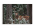 Фото #4 товара Leinwandbild Hirsch WALD Winter Bäume 3D