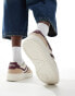 Levi's Glide L chunky trainers with patch logo in beige and red