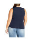 ფოტო #2 პროდუქტის Plus Size Daisy Tank