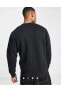 Club Fleece Brushed-Back Siyah Erkek Sweatshirt