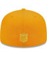 Фото #4 товара Men's Gold Pittsburgh Steelers Tri-Tone 59FIFTY Fitted Hat
